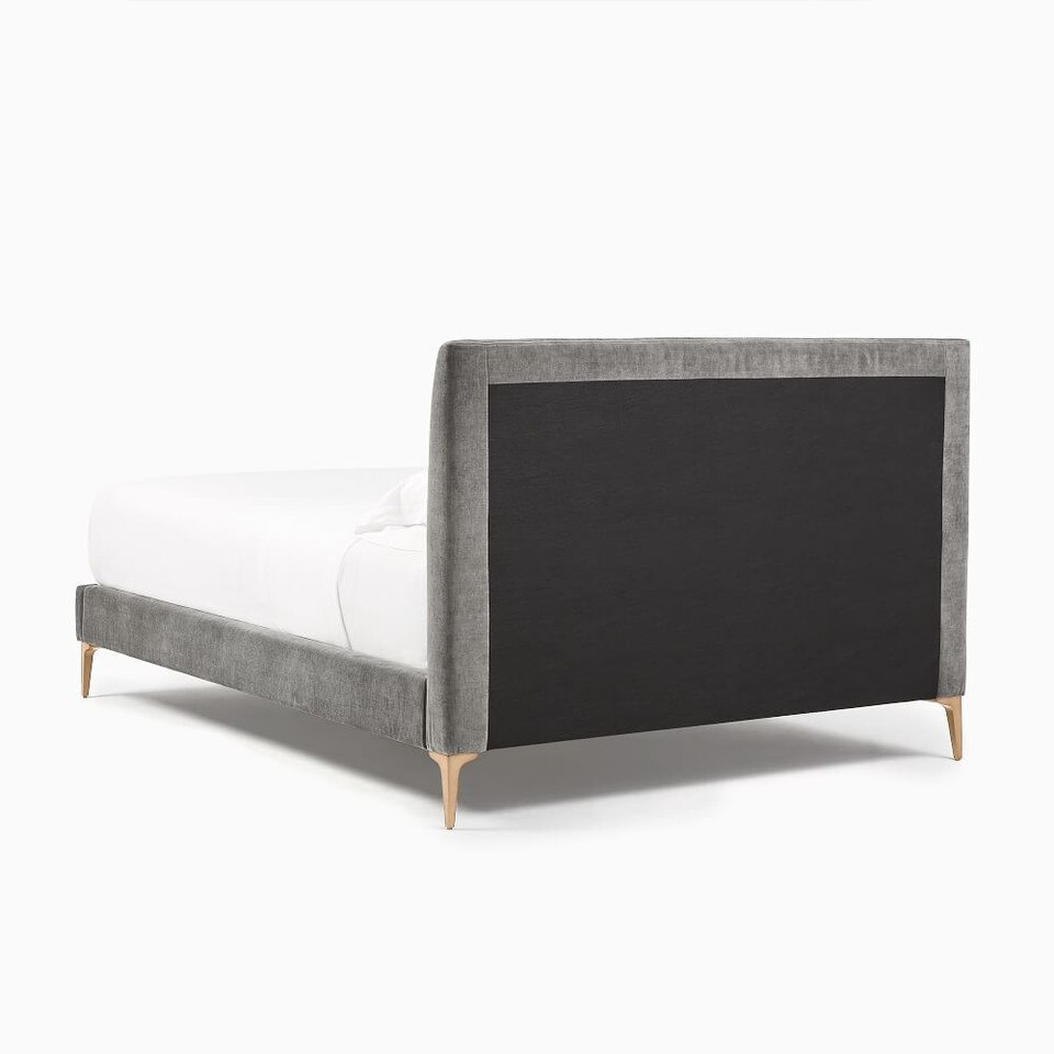 Andes Bed Metal Legs West Elm UK